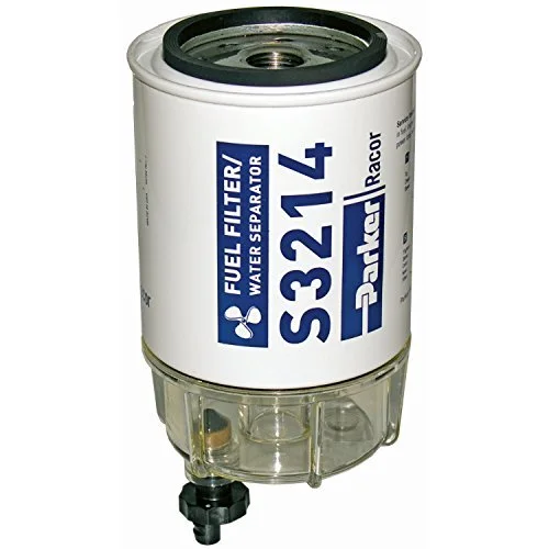 Sista chansen Filterelement med kompositkopp o dräneringsplugg, 227l/h, B32014