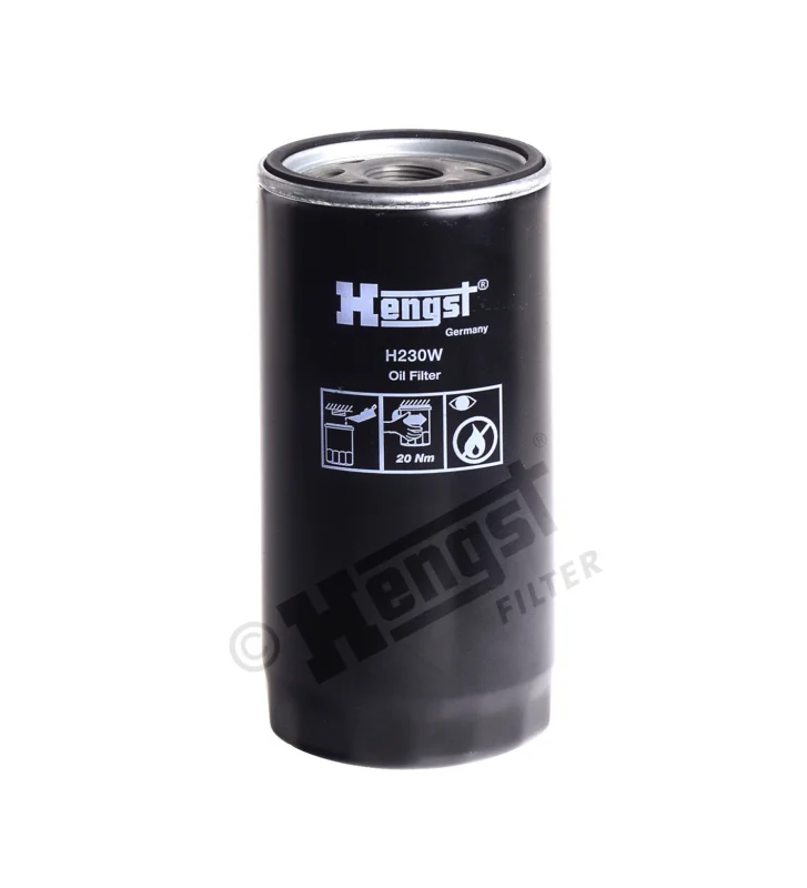 Oil filter risnedsättning