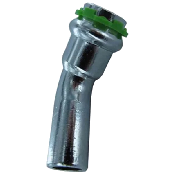 Böj 45° 1 muff Krom V-Press Koppar 12 Lågt pris